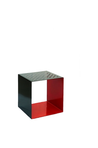 Cubix Metal Koltuk - Kırmızı Kırmızı
