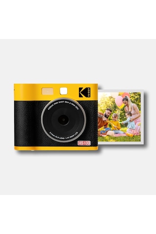 Kodak Mini Shot 4 Era Siyah 4x4 Filmli Fotoğraf Makinesi