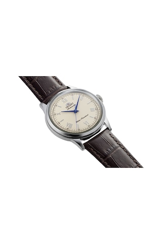 Orient Sun&moon Ra-bb0003y30b Kurmalı Otomatik Deri Kahverengi 39 Mm Erkek Kol Saati Gri