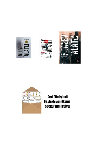 İşkenceci + Schrödinger İn Kedisi 2 - Rüya + Schrödinger'in Kedisi 1 - Kâbus + Okuma Sticker'ları