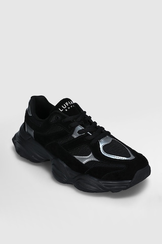 Lufian Mery Kadın Sneaker Ayakkabı Siyah Siyah 122230036100100 Siyah