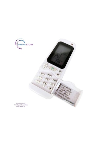 Finlux Uyumlu Fxac12aa+ Klima Kumandası
