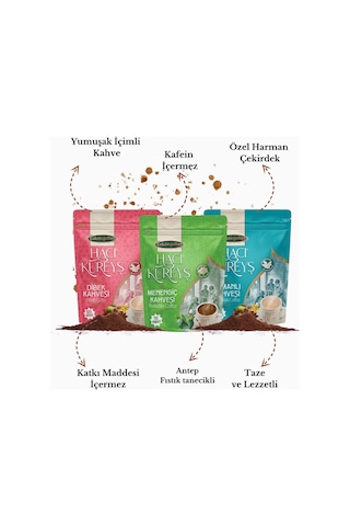 Osmanlı, Dibek Ve Menengiç Kahvesi 200 Gr X 3'lü Set Diğer
