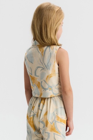 Xo Kids Kız Çocuk Yelek 4-8 Yaş 31501 KREM