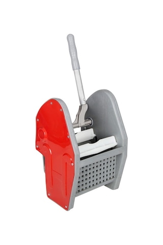 Ceymop Çift Kovalı Plastik Taşıyıcılı Plastik Presli Temizlik Seti