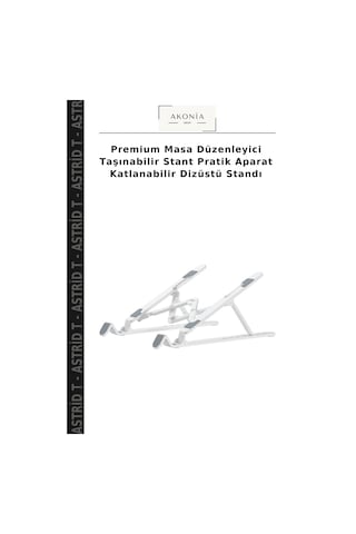 Premium Masa Düzenleyici Taşınabilir Stant Pratik Aparat Katlanabilir Dizüstü Standı