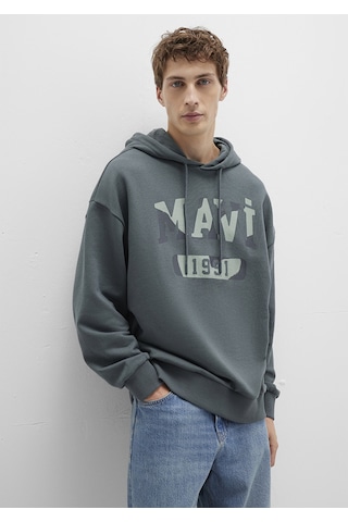 Mavi - Mavi Baskılı Yeşil Sweatshirt 0s10301-71598 Yeşil