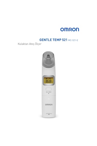 Omron Gentle Temp 521, 3'ü 1 Arada Kulaktan Ateş Ölçer