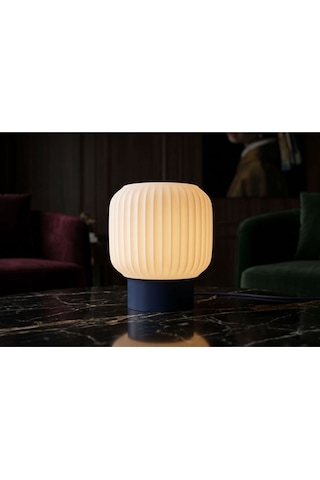 Evona Model - Led Abajur - Masa Lambası - Usb 5v İle Çalışır - Slim Led Aydınlatması Dahildir - Dekoratif Lamba - Renk Seçenekli Çok Renkli