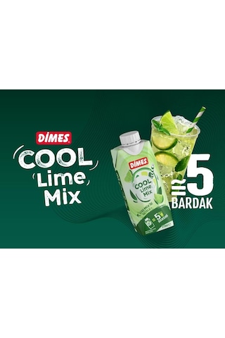 Dimes Cool Lime Mix 310 Ml X 12 Adet