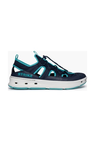 Strike Bluefin Sandal - Navy Lthr&textile W/blue