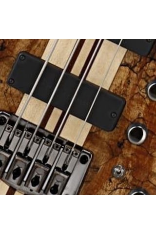 Cort A4 Custom Spnatw Bas Gitar 4 Telli Aktif - Spalted Maple