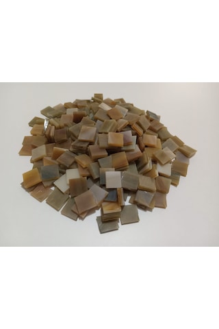 Karamel Kahve Kare Vitray Cam Mozaik Taşı - Sanatsal Mozaik İçin Yaklaşık 10 X 10 Mm Karamel Kahve Kare Vitray Cam Mozaik Taşı - Sanatsal Mozaik İçin Yaklaşık 10 X 10 Mm