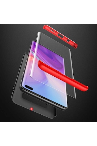 Galaxy S10 Kılıf Zore Ays Kapak Gold