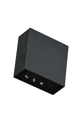 Ack 3000k Günışığı 4w 260lümen Siyah Kasa Led Duvar Apliği Ah07-03501 Diğer