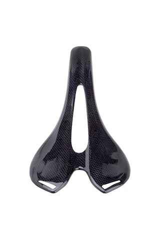 Ebitda Hafif Karbon Fiber Bisiklet Koltuğu - Siyah - 3k Parlak/mat - Mtb, Dağ, Yol Ve Katlanabilir Bisikletler İçin Siyah