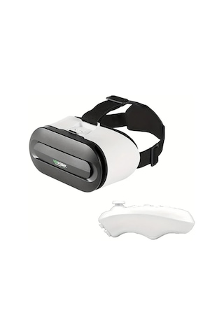 Xuweiwei 2025 Vr Başlığı Y04 Entegre Sinema Ses Zarif Görüntü Siyah Beyaz Rahat Baş Kayışı Kablosuz Oyun Kumandası Batarya Gerektirmeyen