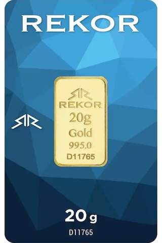 Rekor 20 Gr Külçe Altın
