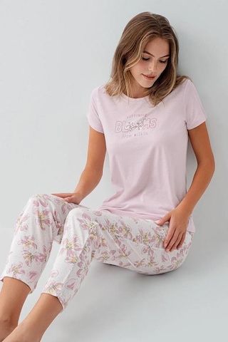 Arnetta 3622-b Bayan Battal Pijama Takım Toz Pembe