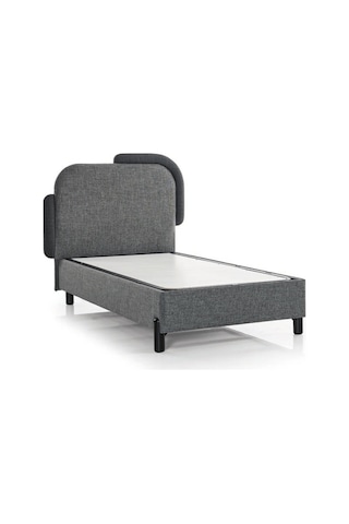 Junior Bedding Smart Tek Kişilik Sandıklı Baza Başlık Seti 90x190 Cm Modern Baza Ve Başlık Takımı, Depolama Alanlı 90 x 190