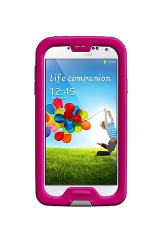 Lifeproof Galaxy S4 İle Uyumlu Ultra Koruma Kılıfı Pembe-gri