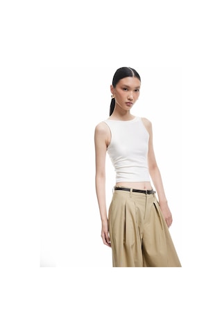 Koton Koton X Sima Tarkan - Viskon Karışımlı Slim Fit U Yaka Atlet Ekru 5sak10454ek Ekru