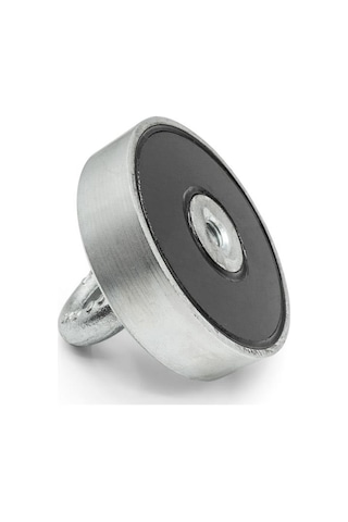 Ø80 mm Ferrit Çok Güçlü Pot Mıknatıs