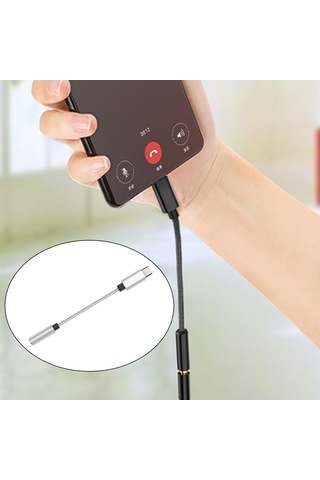 Suntek 3.5 MM Ses Adaptörü Gümüş