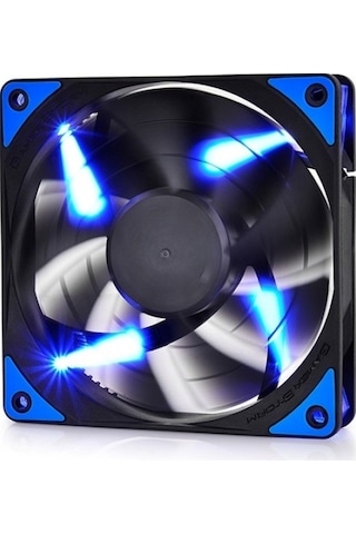 DEEP COOL 12CM TF120 BLUE MAVI LED KASA FANI