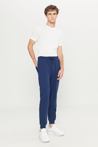 AC&Co / Altınyıldız Classics Erkek Lacı Pamuklu Standart Fit Beli Bağlamalı Desenli Yan Cepli Eşofman Altı Lacı