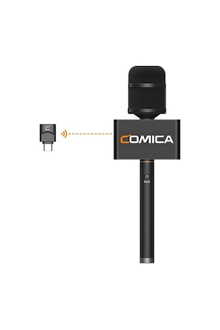 Comıca Revo S Kablosuz Ropörtaj Mikrofonu Usb-c + Lightning Girişli Telefonlar İçin