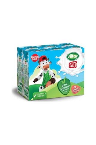 Sütaş Yağlı Süt 6 x 180 ML Sütaş Yağlı Süt 6 x 180 ML
