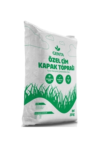 Genta Çim Kapak Toprağı 20 KG Genta Çim Kapak Toprağı 20 KG