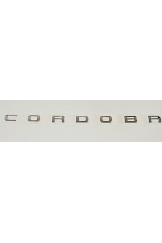 Cordoba 2006 - 2009 Arka Bagaj Yazısı Krom