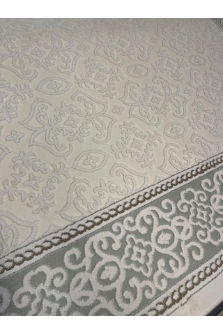 Nazar Halı Yıldız 200 X 290 Salon Halısı Krem - Yeşil