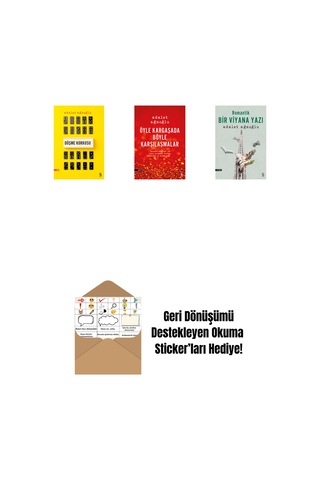 Düşme Korkusu + Öyle Kargaşada Böyle Karşılaşmalar + Romantik Bir Viyana Yazı + Okuma Sticker'ları