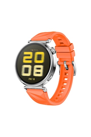 Novstrap Huawei Watch Gt4 41mm Gt5 41mm İle Uyumlu Kordon 18mm Pimli Lansman Prizma Silikon Kayış
