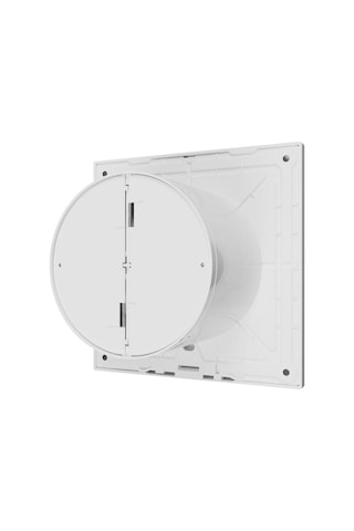 Cam Kapaklı Eon 100 Bd 10 Cm Tuvalet Ve Banyo Damperli Aspiratör Fanı-siyah