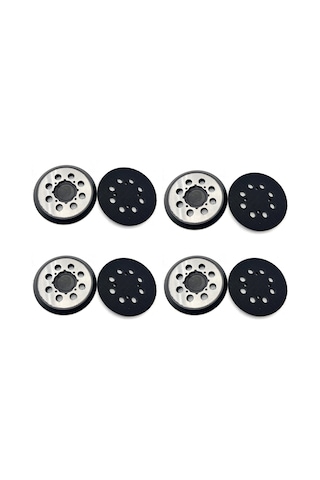 Kosona 5 İnç 8 Delikli Zımpara Pedi Seti Dwe6423 Uyumlu, Metal Tabanlı, Uzun Ömürlü Ve Pratik Kullanım