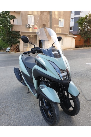 Motocam Yamaha Tricity 125 Ön Cam 2014-2026 Model 60cm Şeffaf Renkli 4mm