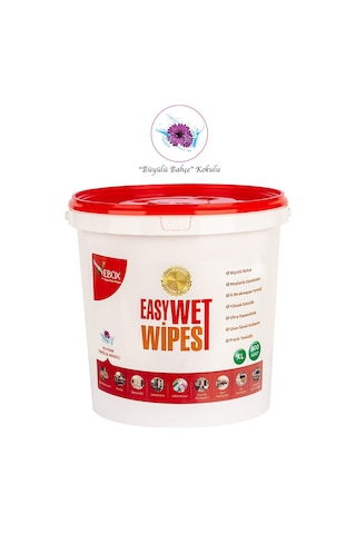 Vebox Easy Wet Wipes Islak Kova Mendil Büyülü Bahçe Kokulu Gold 300 Adet