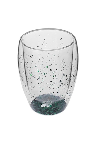 Karaca  Pia Green Glitter Su Bardağı 350 ml