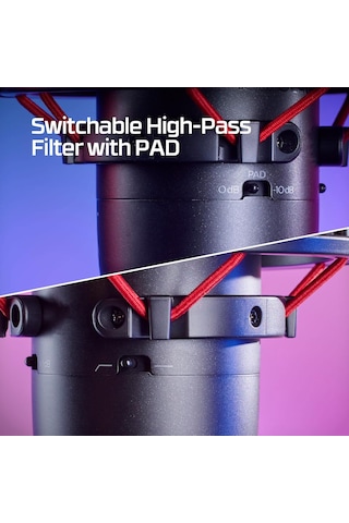 Hyperx Procast Large Diaphragm Condenser Mic Siyah