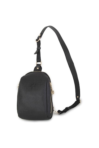 Nas Bag Bel Ve Body Bag Siyah Gofraj Siyah