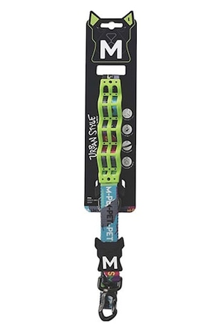 M-pets Urban Style Dna Köpekler İçin Şok Emici Gezdirme Kayışı Large 2,5x120 Cm 244-58053.02 Çok Renkli