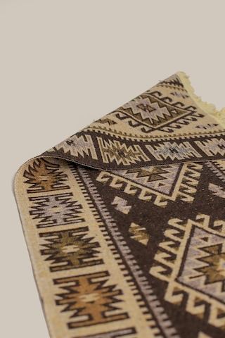 "çift Taraflı Kullanılabilir, Makinede Yıkanabilir,modern Desenli Kilim 11 Farklı Ebat" Kahverenk Kahverengi