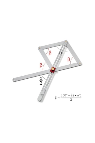 Hultafors 252003 Combı Alüminyum  Açı Ölçer
