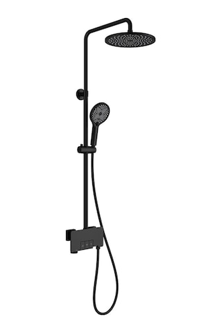 Fj-3155 Mat Siyah Duş Ünitesi Renkli