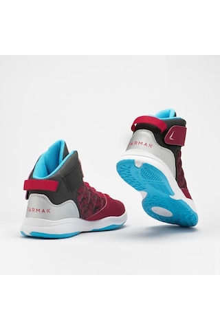 Decathlon Tarmak Çocuk Basketbol Ayakkabısı - Bordo - Se100 Bordo