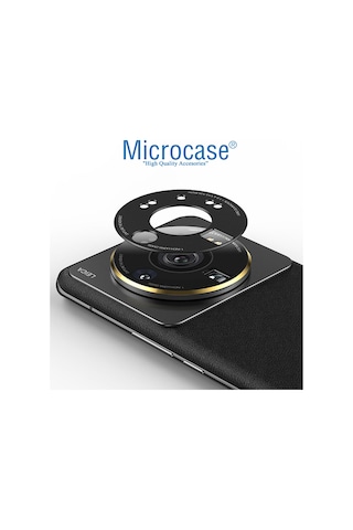 Xiaomi 12S Ultra Kamera Lens Halkası Kapalı Tasarım Siyah
